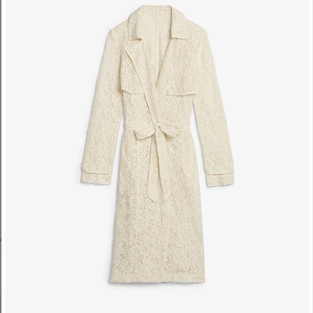 Express Floral Lace Jacket